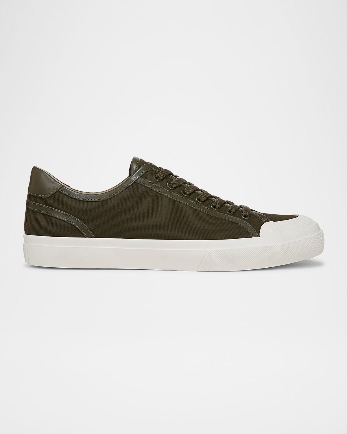 Men's Fulton Nylon and Leather Low-Top Sneakers Product Image