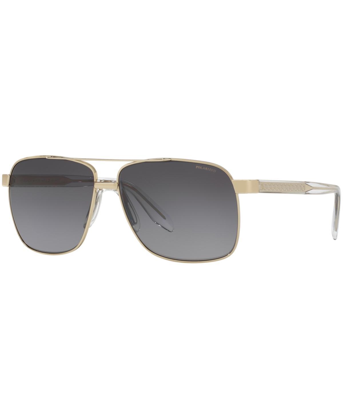 Versace Mens Ve2174 59 Polarized Square Sunglasses Product Image