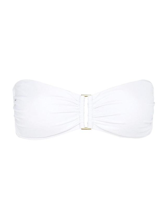 Womens Tie-Back Bandeau Bikini Top Product Image