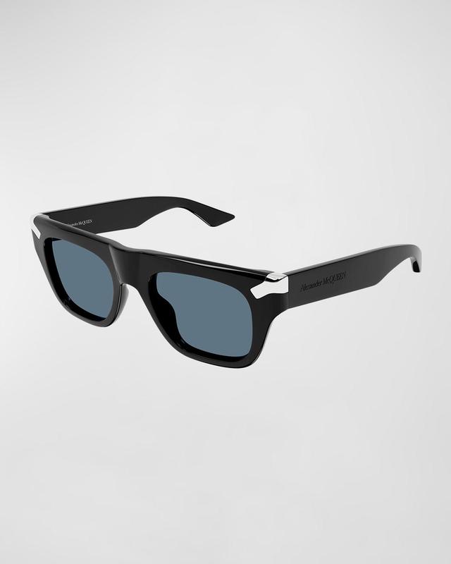 Mens Acetate Rectangle Sunglasses Product Image