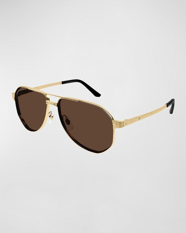 Mens CT0461SM Metal Aviator Sunglasses Product Image