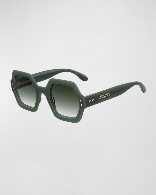 Womens 52MM Geometric Sunglasses Product Image