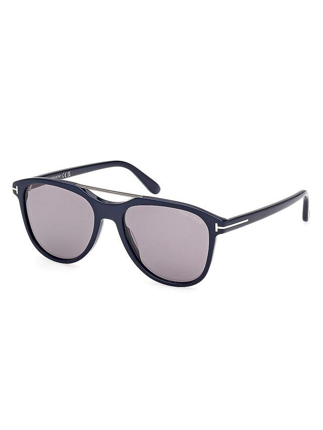 Tom Ford Damian 02 Pilot Sunglasses, 54mm Product Image