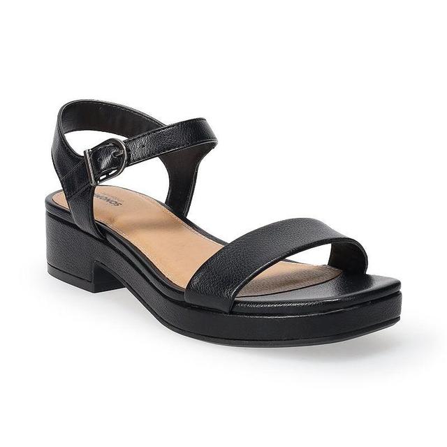 Sonoma Goods For Life Tosca Womens Platform Sandals Product Image