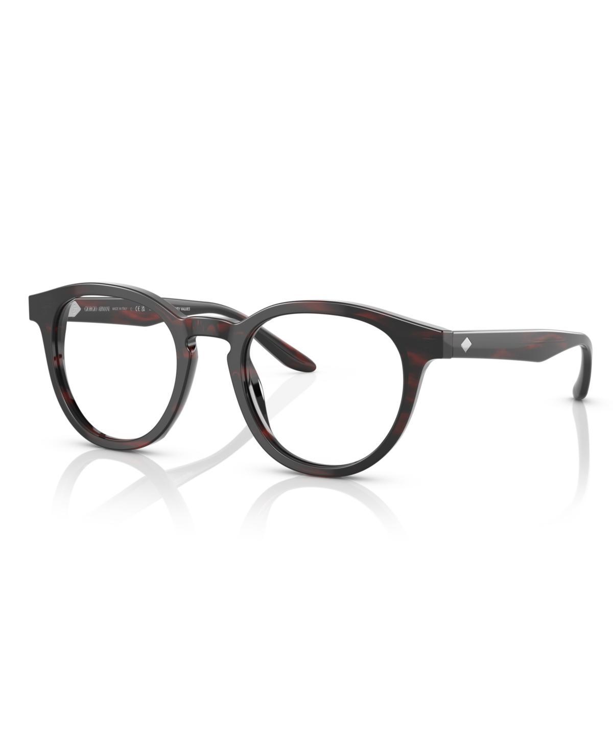 Giorgio Armani Mens Phantos Eyeglasses, AR722748-o - Black Product Image