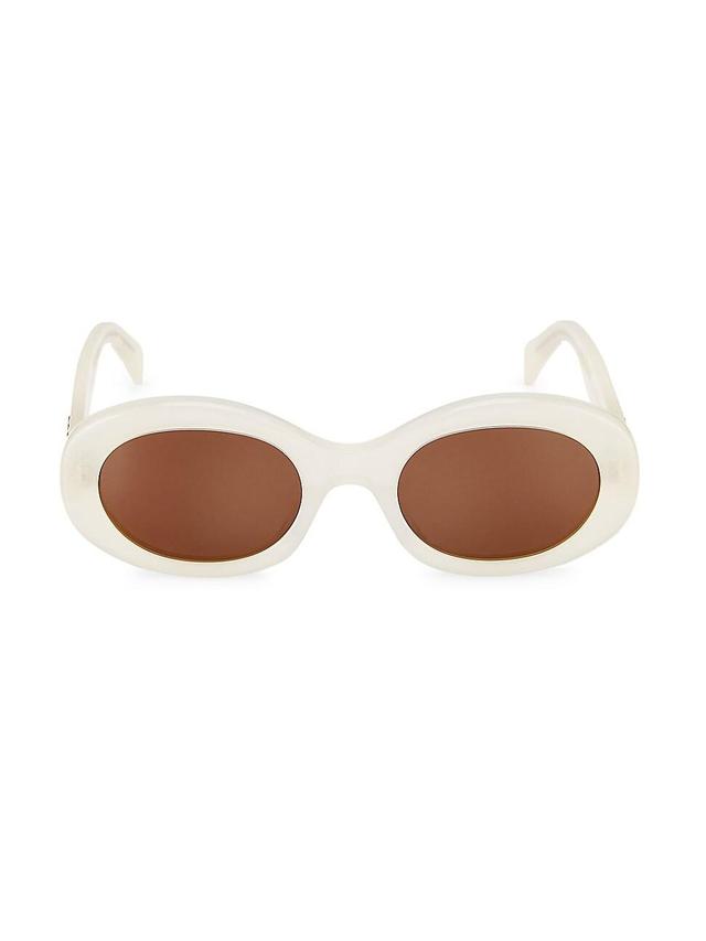 Womens Triomphe 52MM Oval Sunglasses Product Image