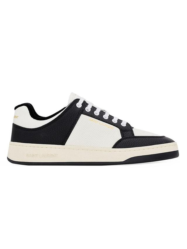 Mens SL/61 Low-Top Sneakers in Grained Leather Product Image