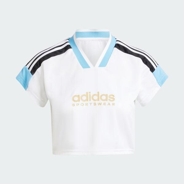 Tiro Cut 3-Stripes Crop Jersey Product Image