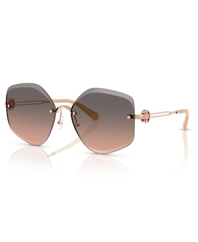 Tory Burch Womens TY6111 58mm Irregular Sunglasses Product Image