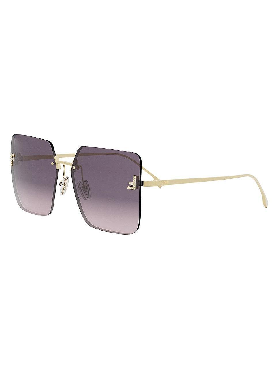 Womens Fendi First Crystal Sunglasses Product Image