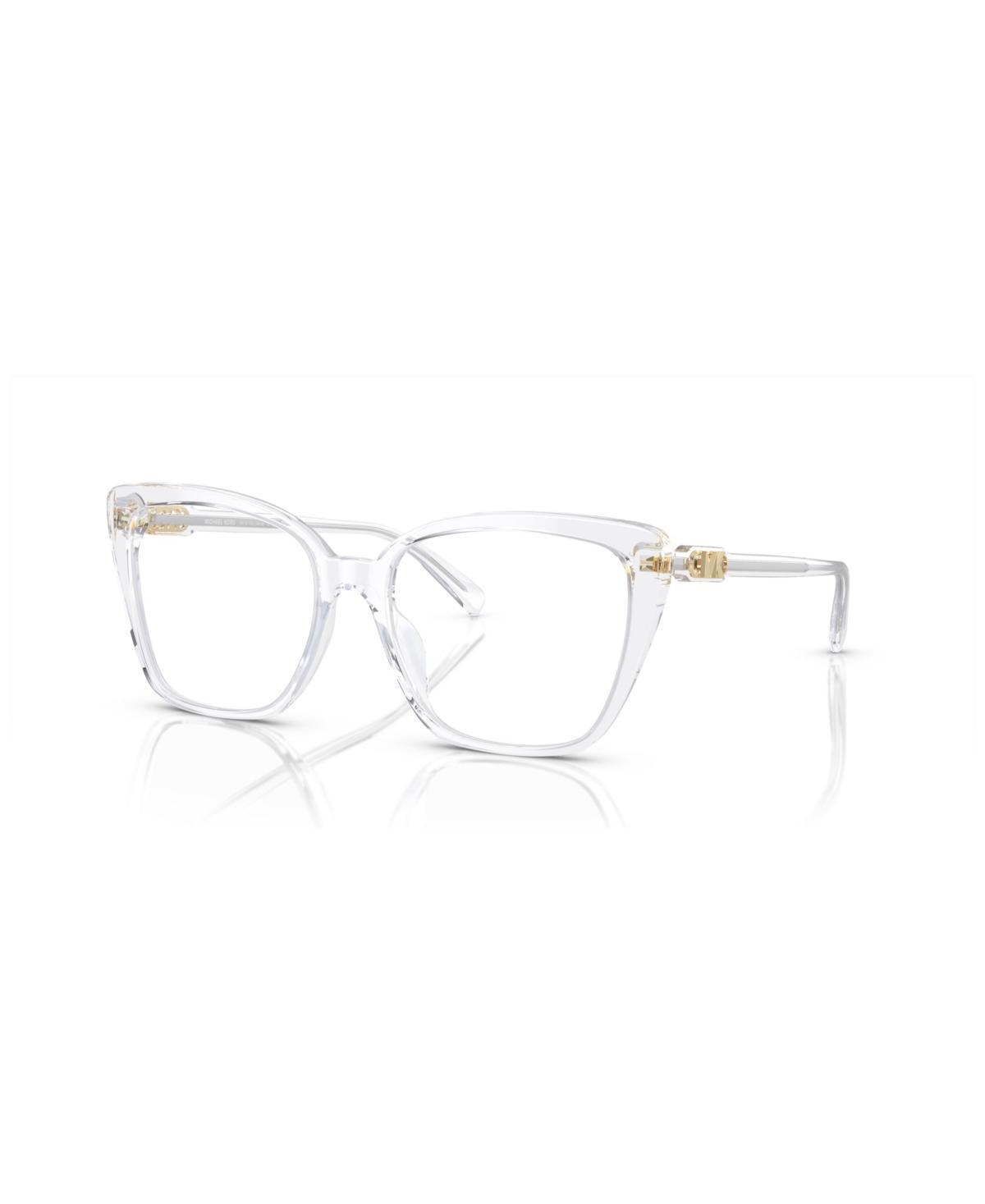 Michael Kors Womens Avila Eyeglasses, MK4110U - Clear Transparent Product Image