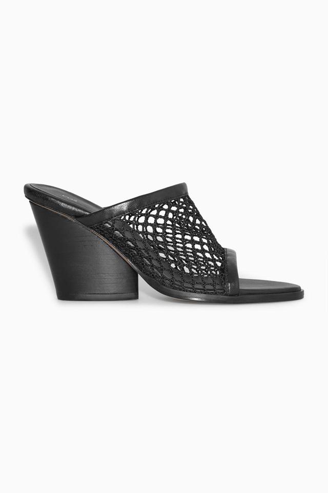 MESH WEDGE SANDALS Product Image