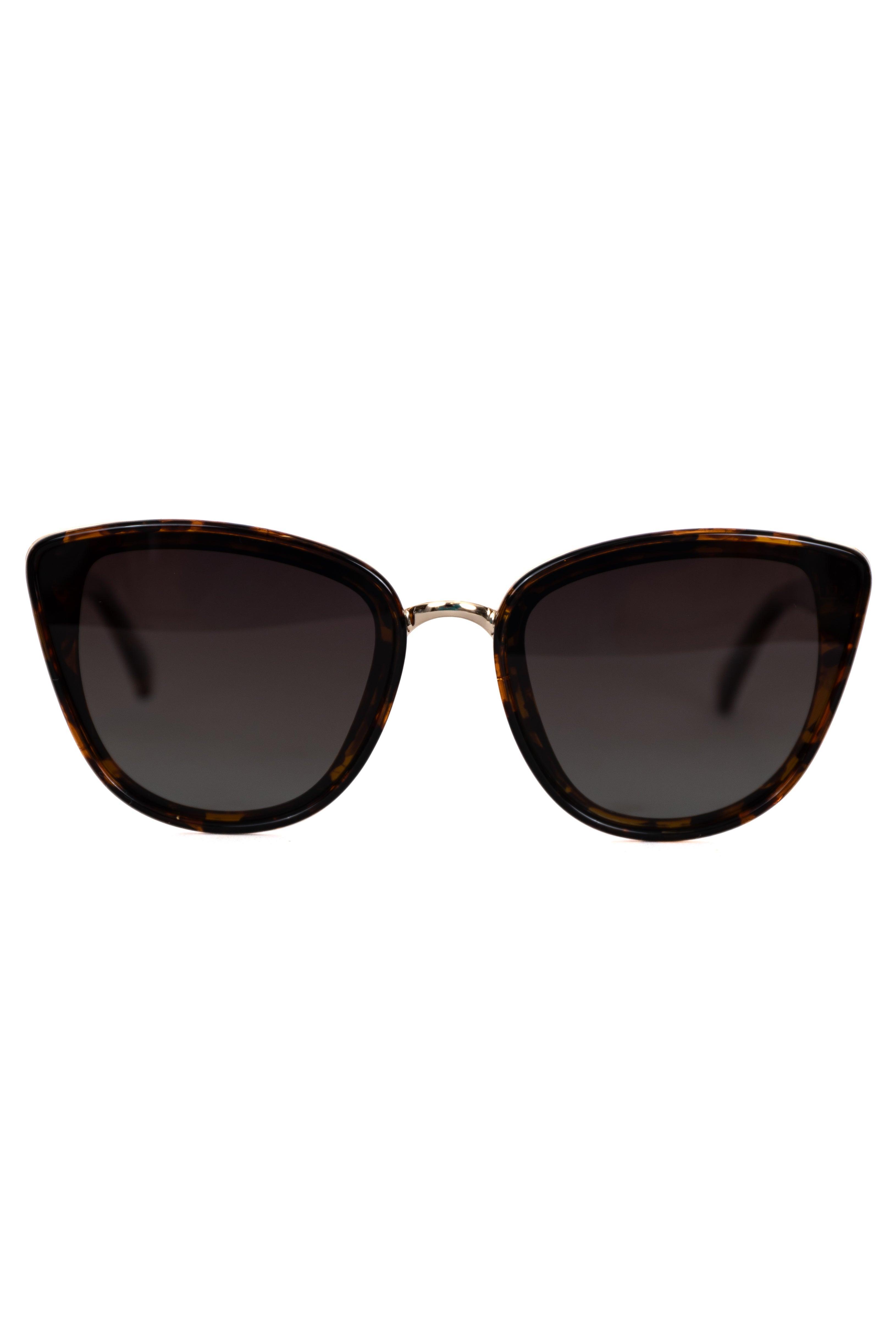 Aria Brown Tortoise Sunglasses Product Image