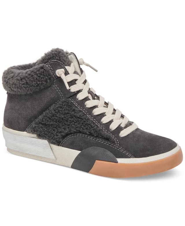 Dolce Vita Zilvia Faux Shearling High Top Sneaker Product Image