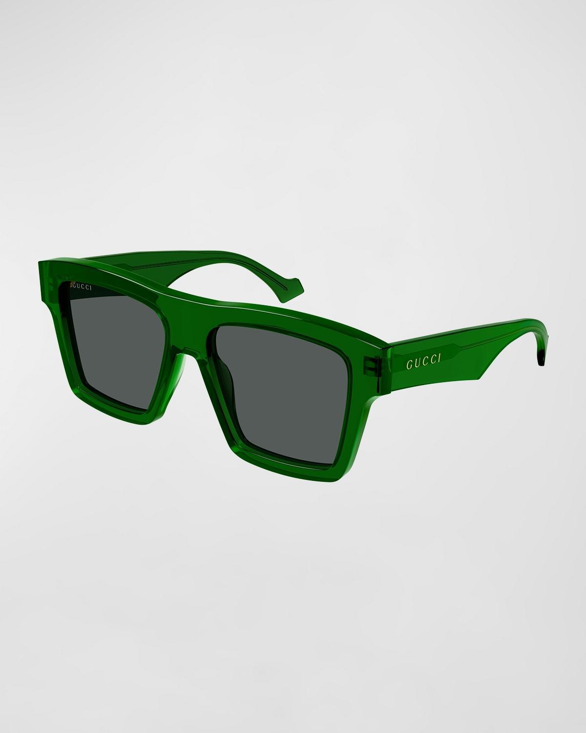 Mens 55MM Square Sunglasses Product Image