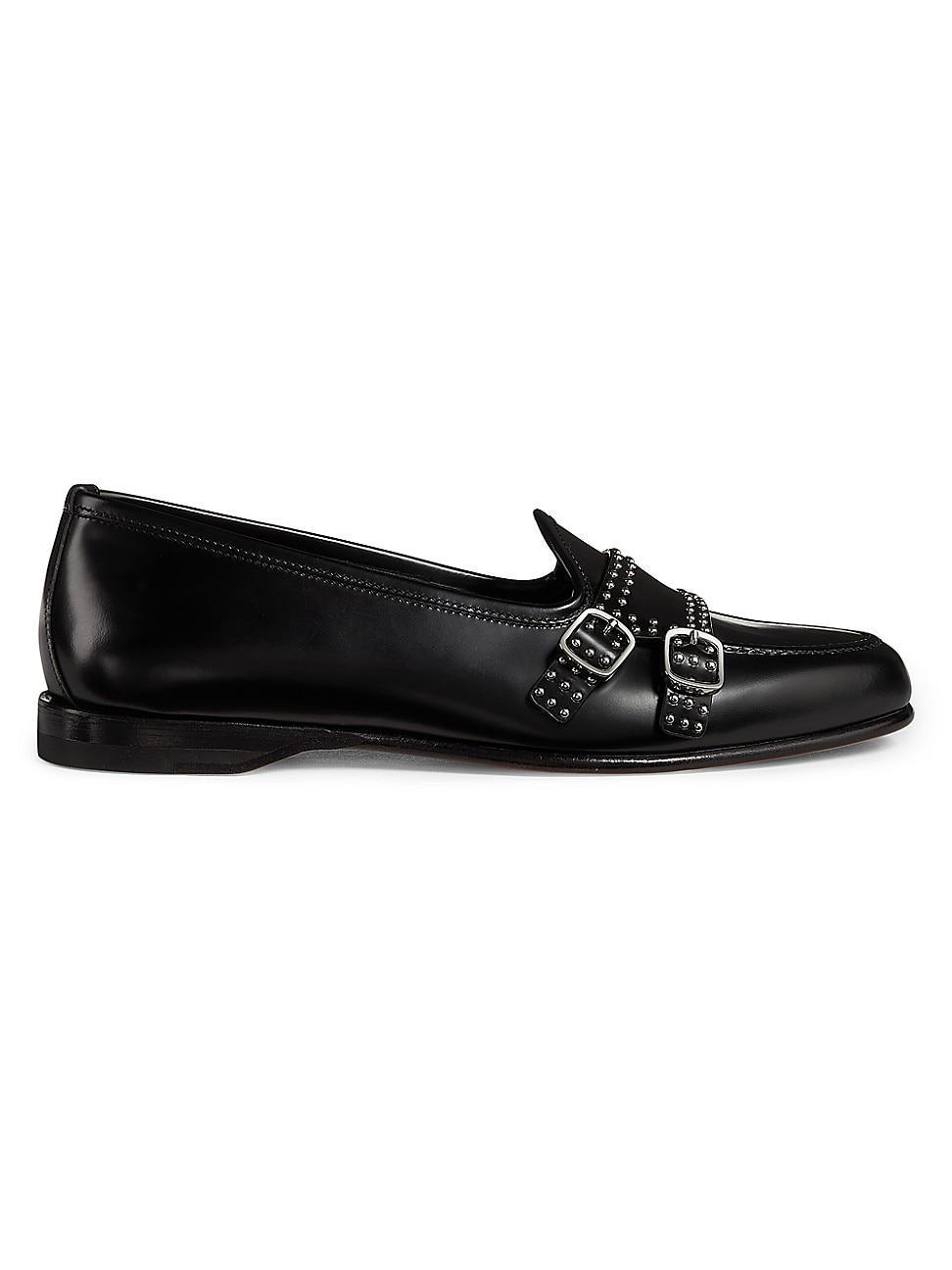 Womens Leather Loafers Product Image