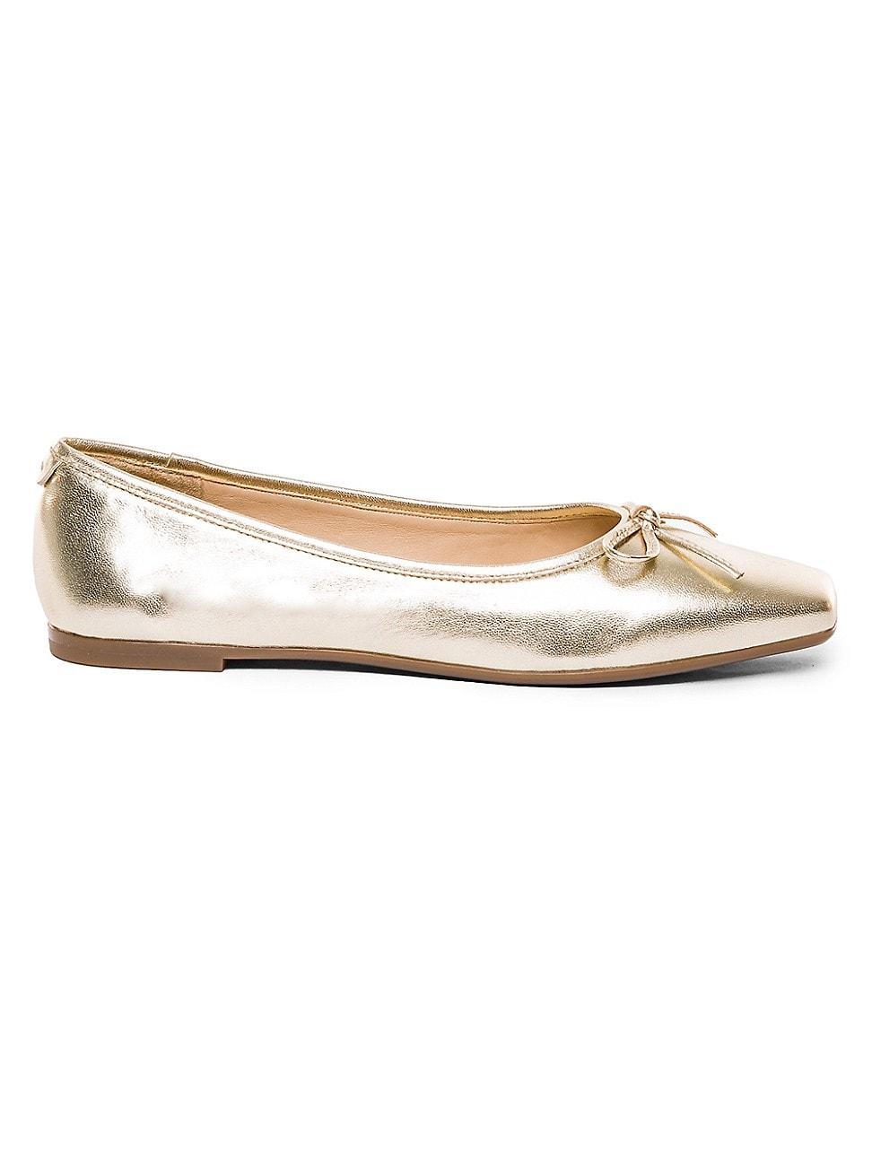 BERNARDO FOOTWEAR Square Toe Ballet Flat Product Image