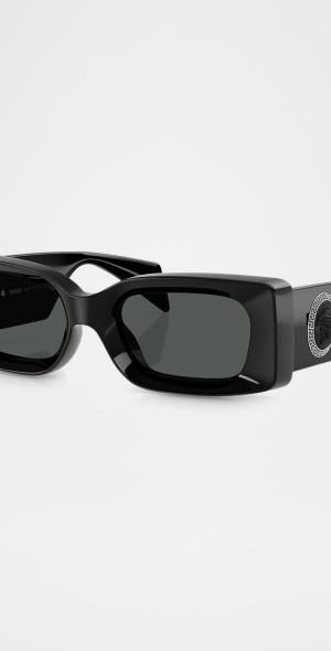 Medusa Medallion Rectangle Sunglasses Product Image