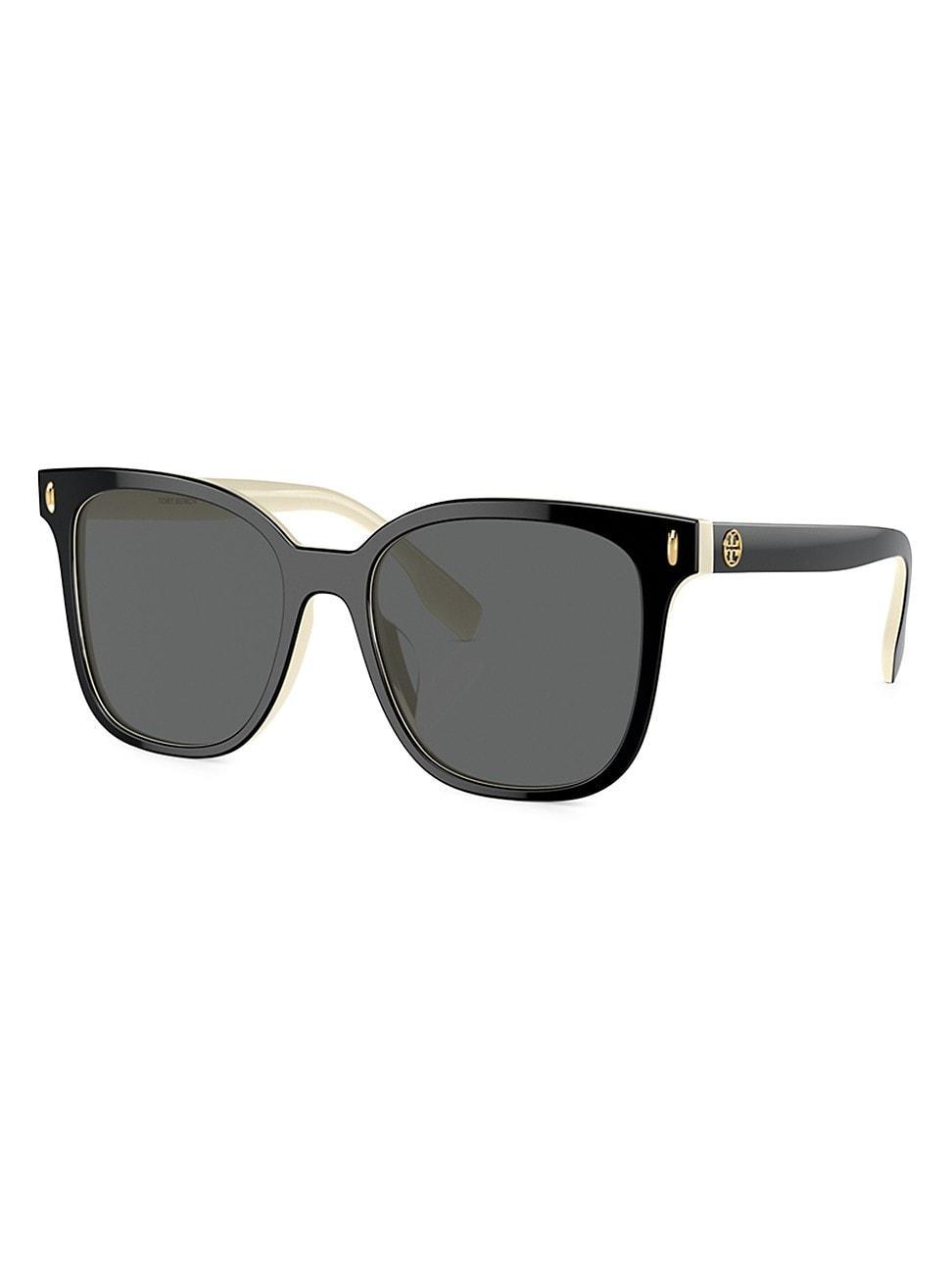 Womens Thin Miller 53MM Square Sunglasses Product Image