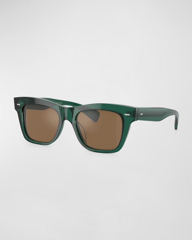 Mens Triomphe Pilot Metal Sunglasses Product Image