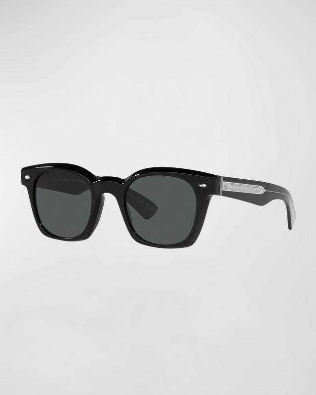 Womens Merceaux 50MM Rectangle Sunglasses Product Image