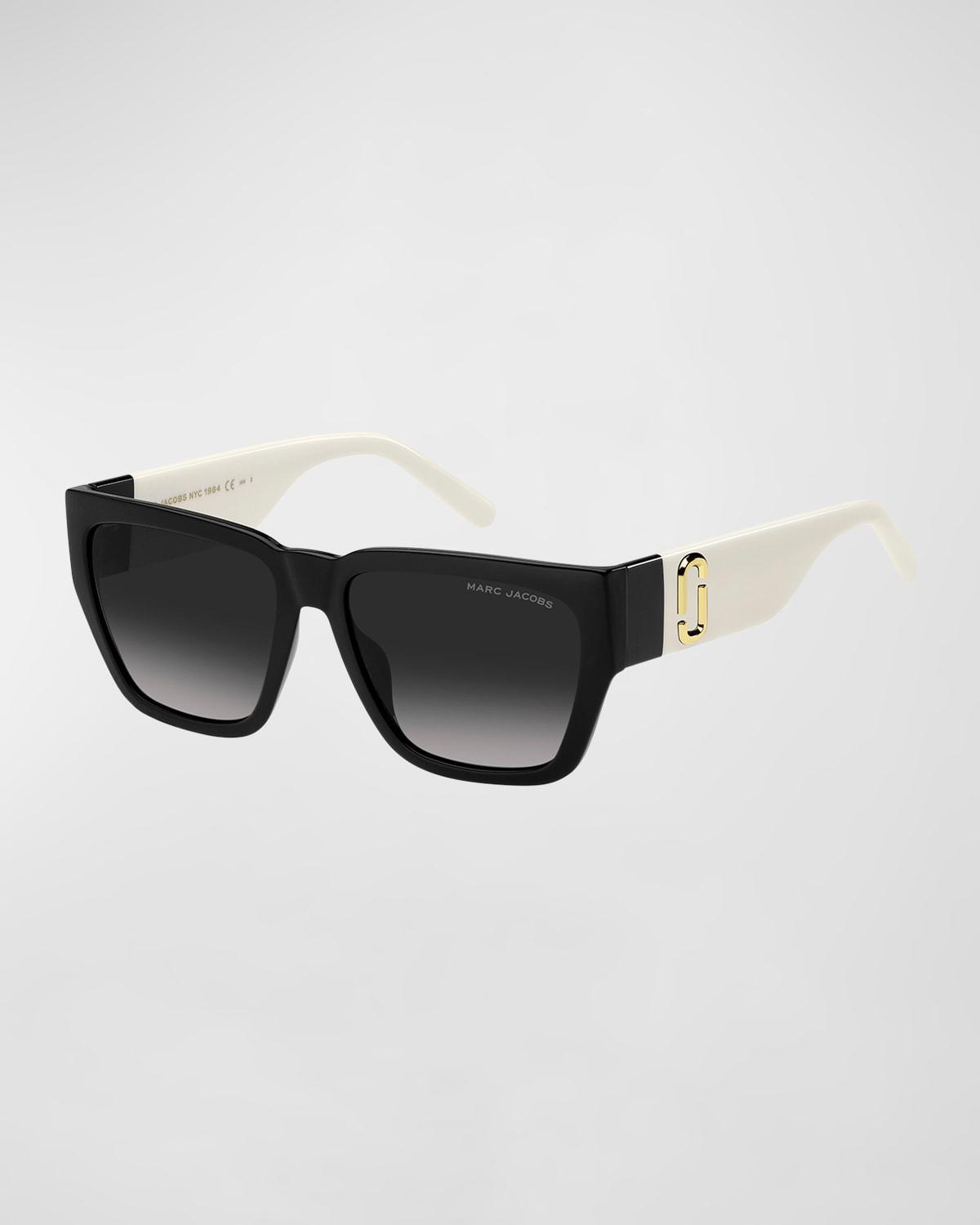 Marc Jacobs Marc Rectangular Sunglasses, 57mm Product Image