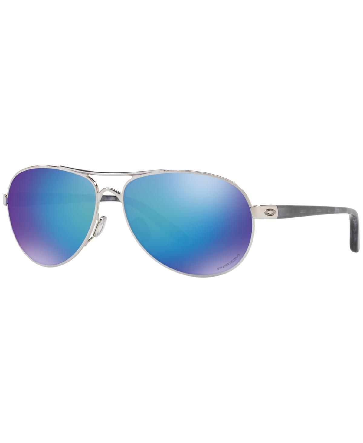 Oakley 59mm Polarized Aviator Sunglasses Product Image