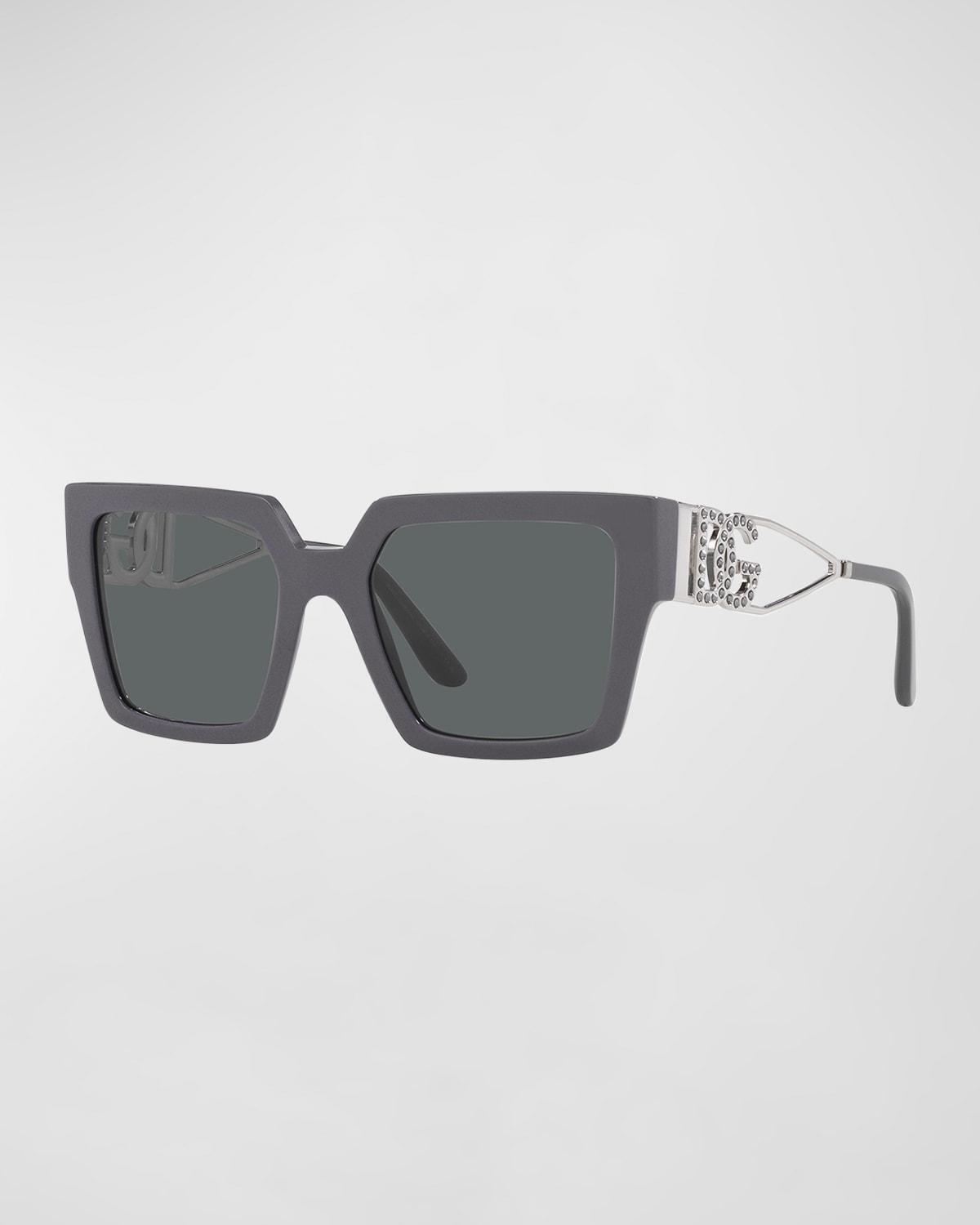 Womens 53MM Square Sunglasses Product Image