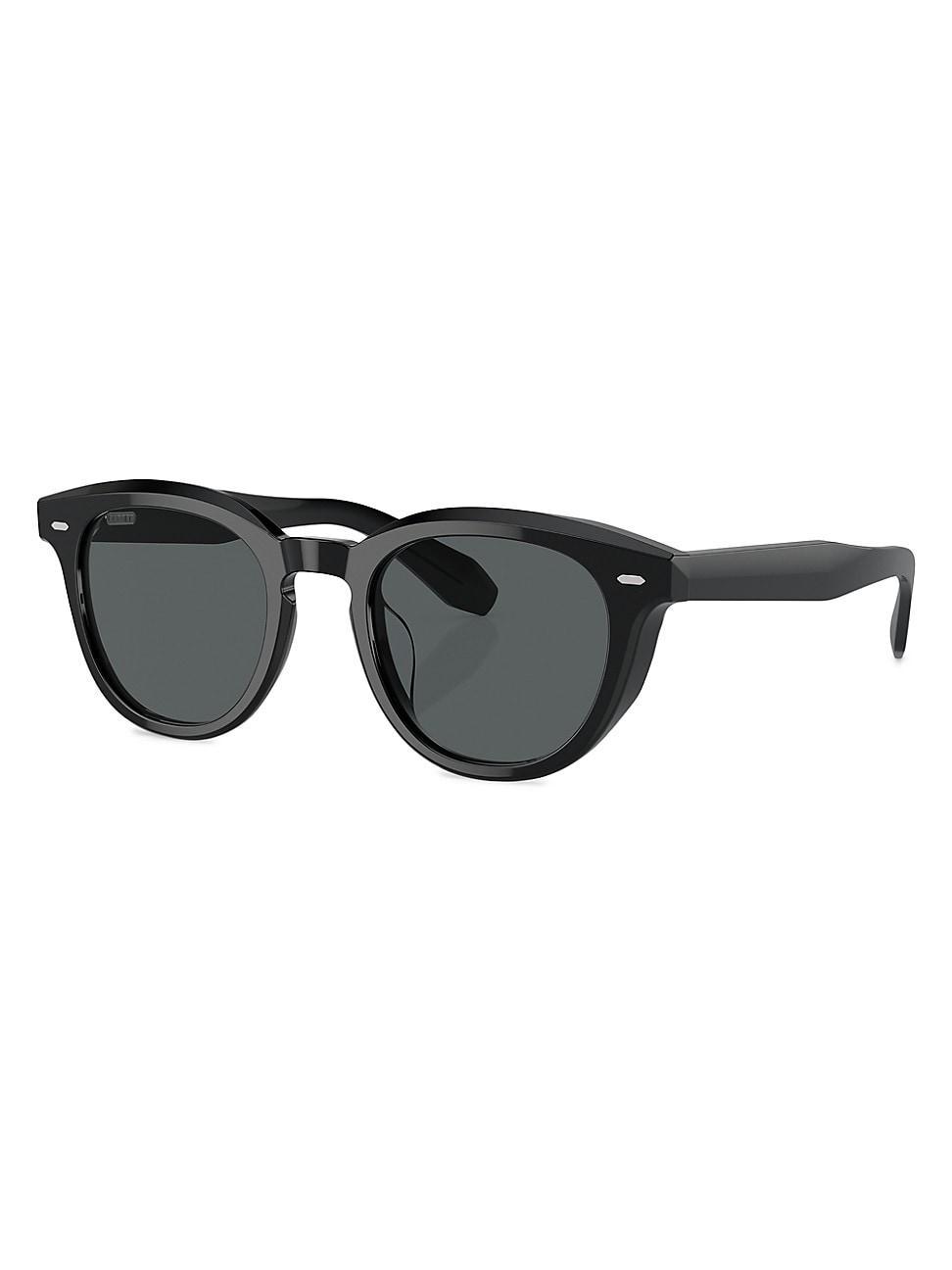 Mens N.05 48MM Rounded Square Sunglasses Product Image