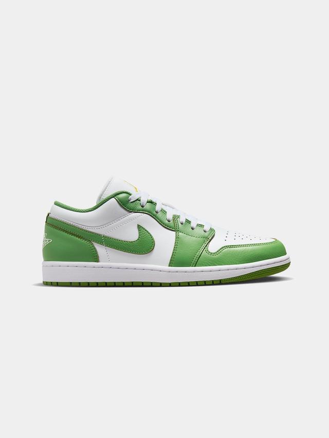 AIR JORDAN 1 LOW SE  (WHITE/CHLOROPHYLL-LIGHTENING) Product Image