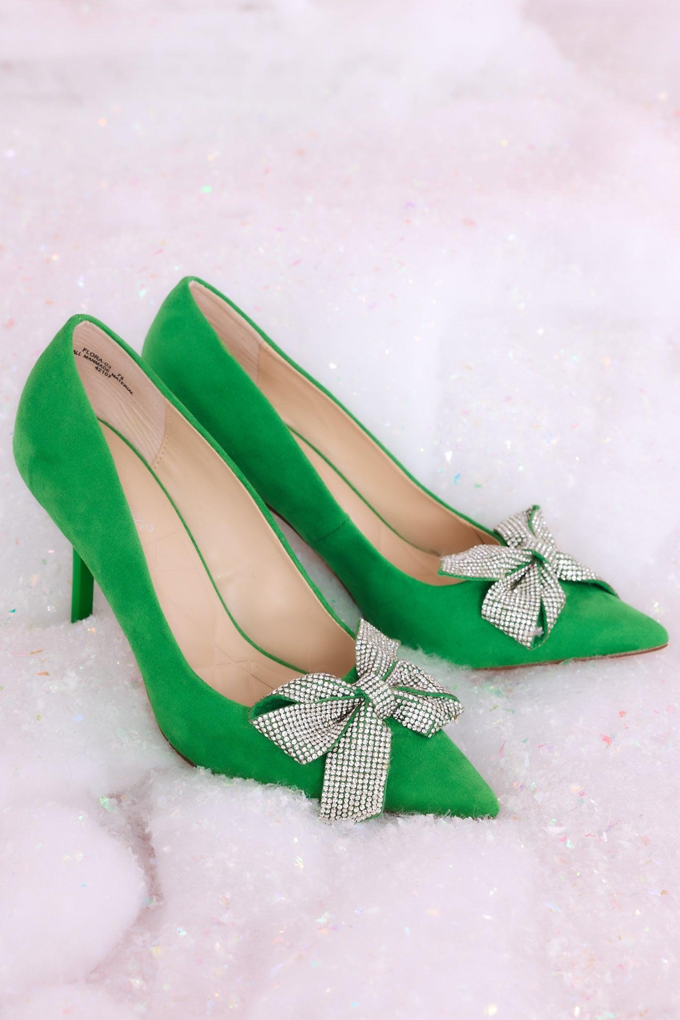 Marvel At These Green Heels Product Image