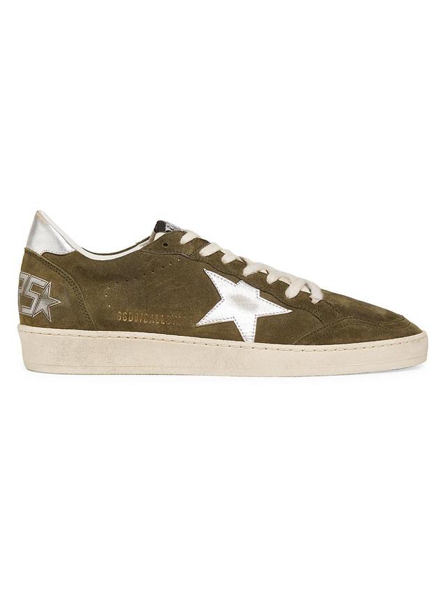 Mens Unisex Ball Star Suede & Leather Sneakers Product Image