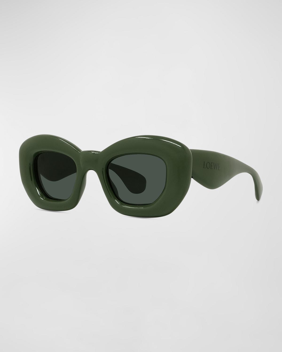 Mens Inflated 47MM Butterfly Sunglasses Product Image