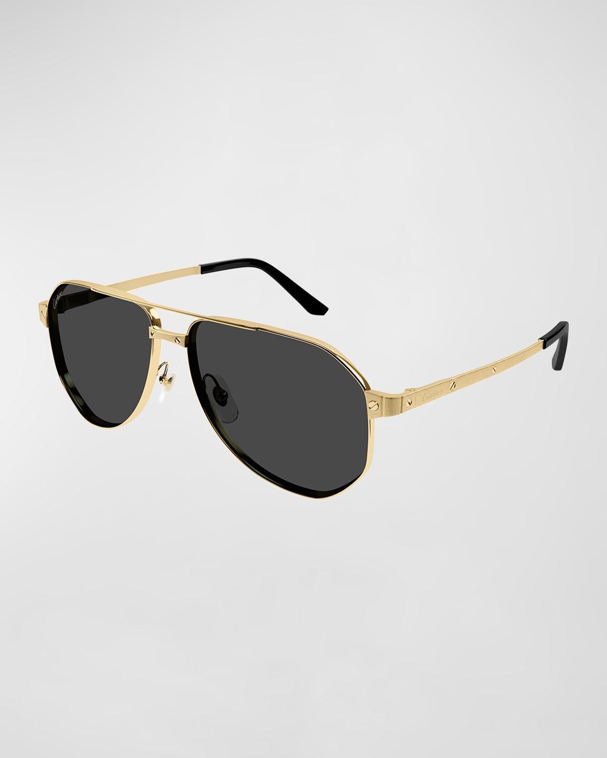 Men's CT0461SM Metal Aviator Sunglasses Product Image