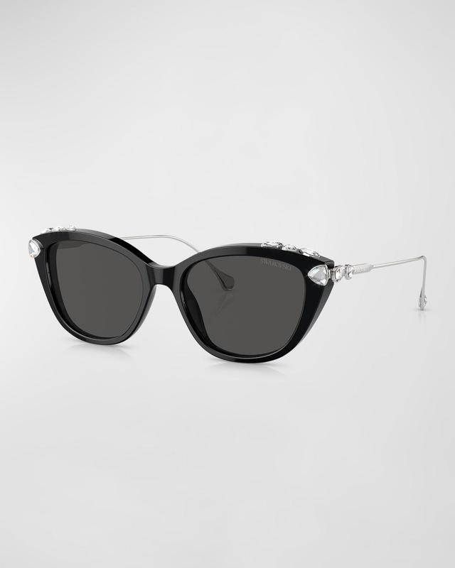 Swarovski 53mm Cat Eye Sunglasses Product Image