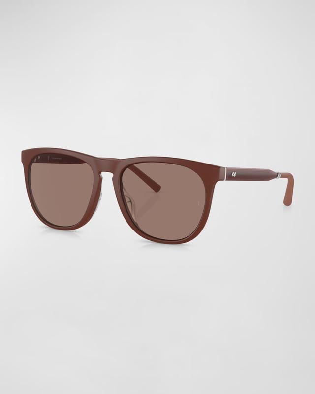 Mens R-1 Plastic Square Sunglasses Product Image