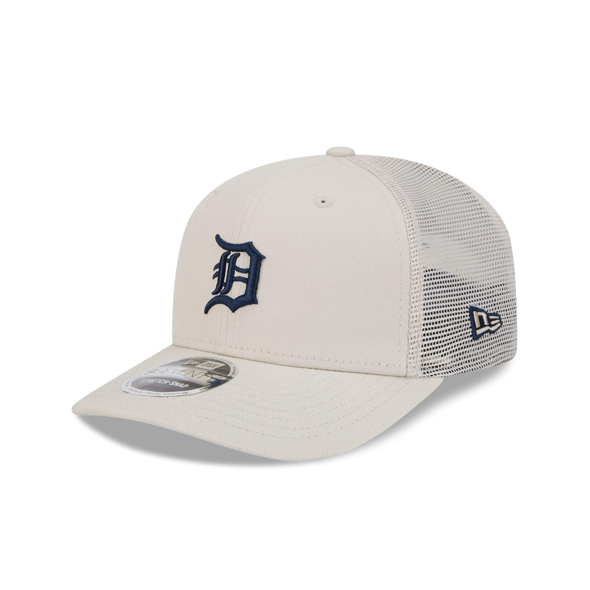 Detroit Tigers Canvas 9SEVENTY Trucker Hat Male Product Image