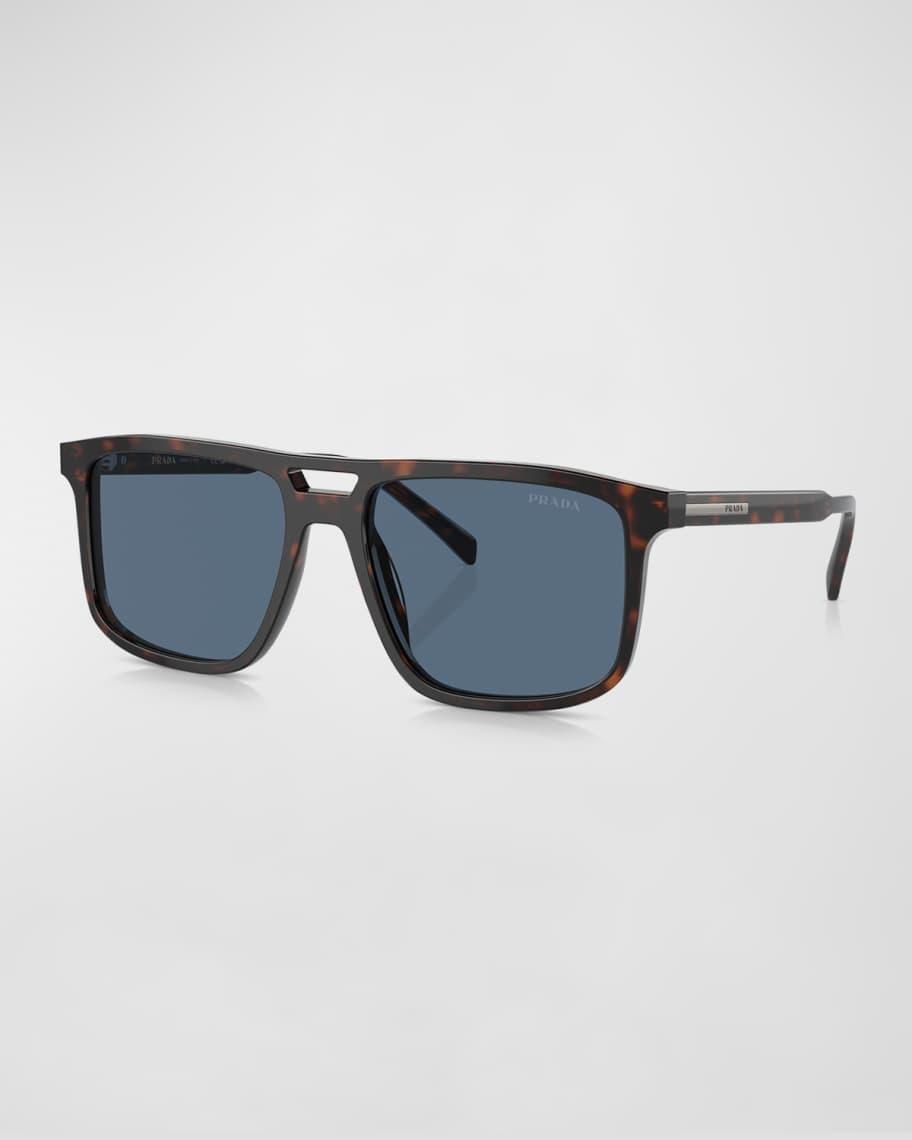 Mens Acetate Square Sunglasses Product Image