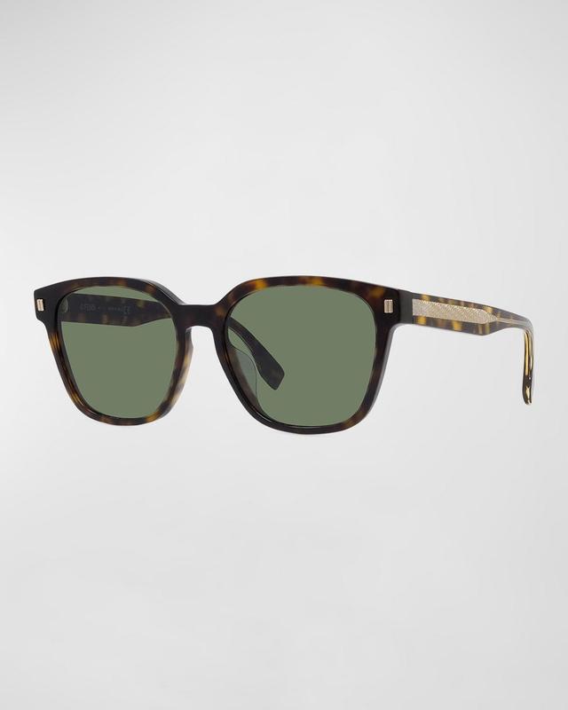 Mens Square Acetate Sunglasses Product Image