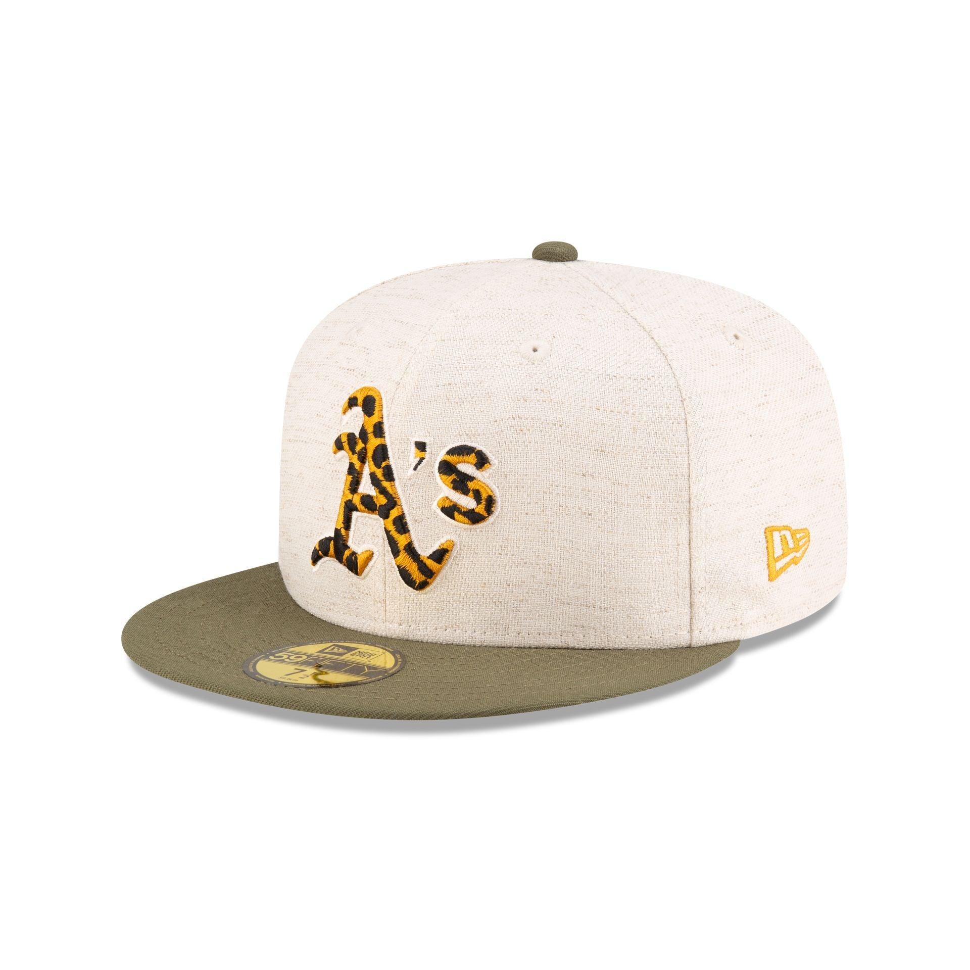 Just Caps Animal Fill Oakland Athletics 59FIFTY Fitted Hat Male Product Image