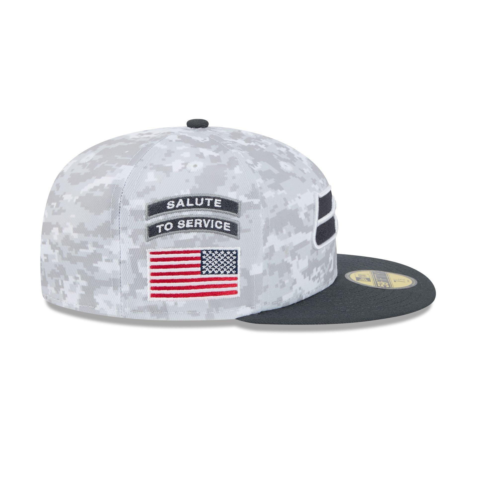 Seattle Seahawks 2024 Salute to Service 59FIFTY Fitted Hat Male Product Image