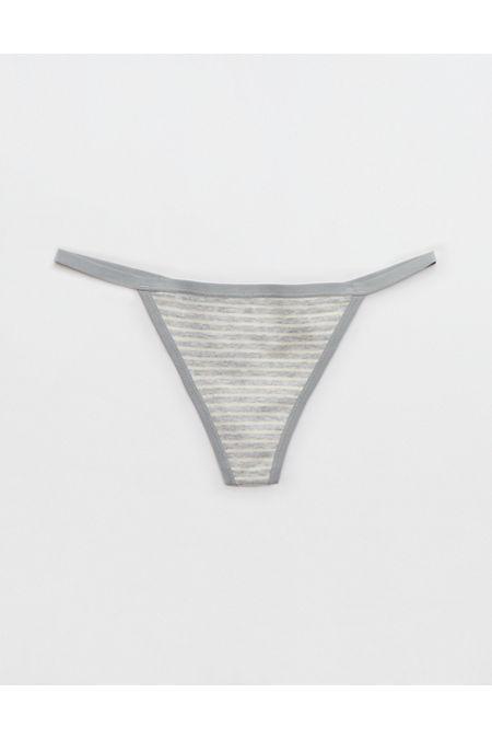 Aerie Cotton String Thong Underwear Women's Product Image