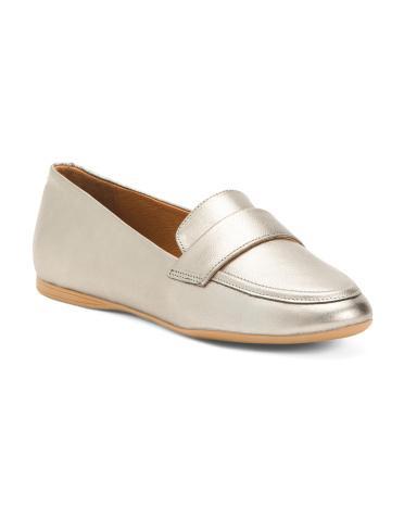 Leather Ken Loafers for Women | Leather/Man-Made Sole/Metal product image