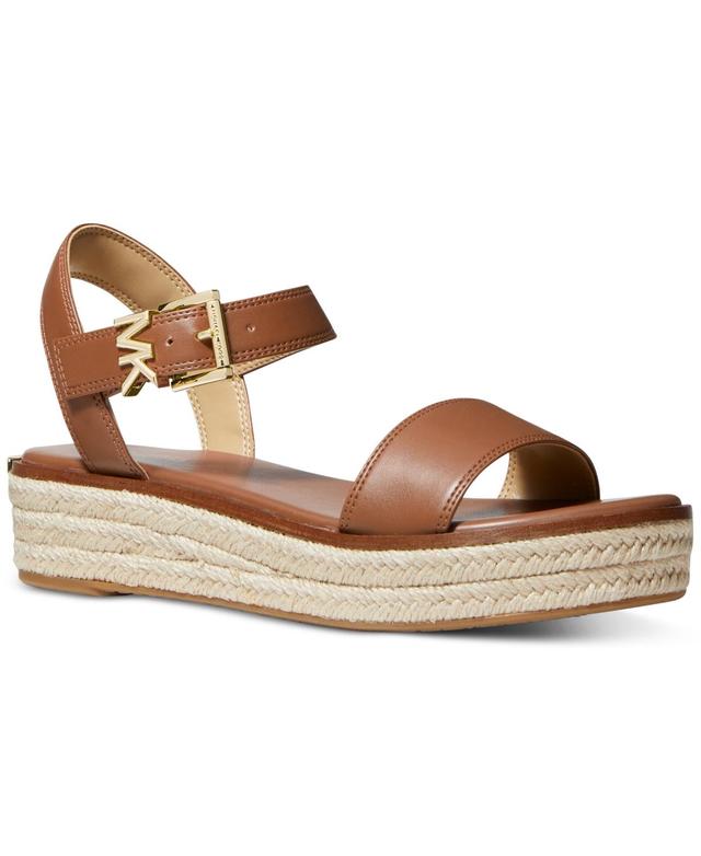 Michael Michael Kors Womens Richie Espadrille Platform Wedge Sandals Product Image