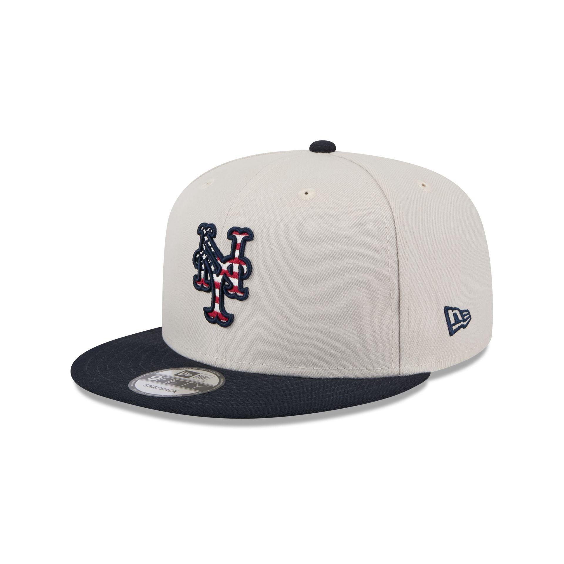 New York Mets Independence Day 2024 9FIFTY Snapback Hat Male Product Image