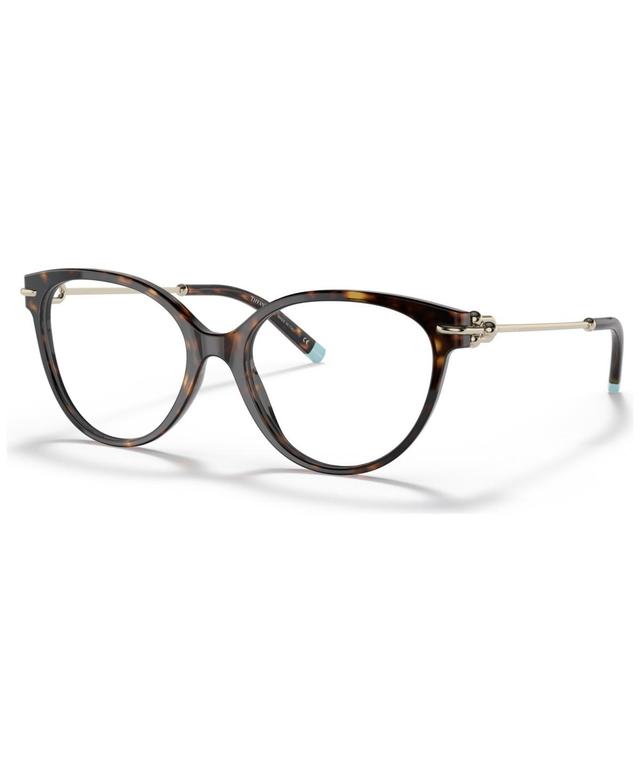 Tiffany & Co. Womens Cat Eye Eyeglasses TF2217 - Havana Product Image