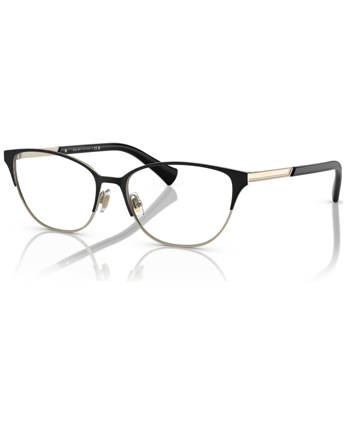 Ralph by Ralph Lauren Womens Cat Eye Eyeglasses, RA6055 54 - Shiny Rose Gold-Tone Product Image