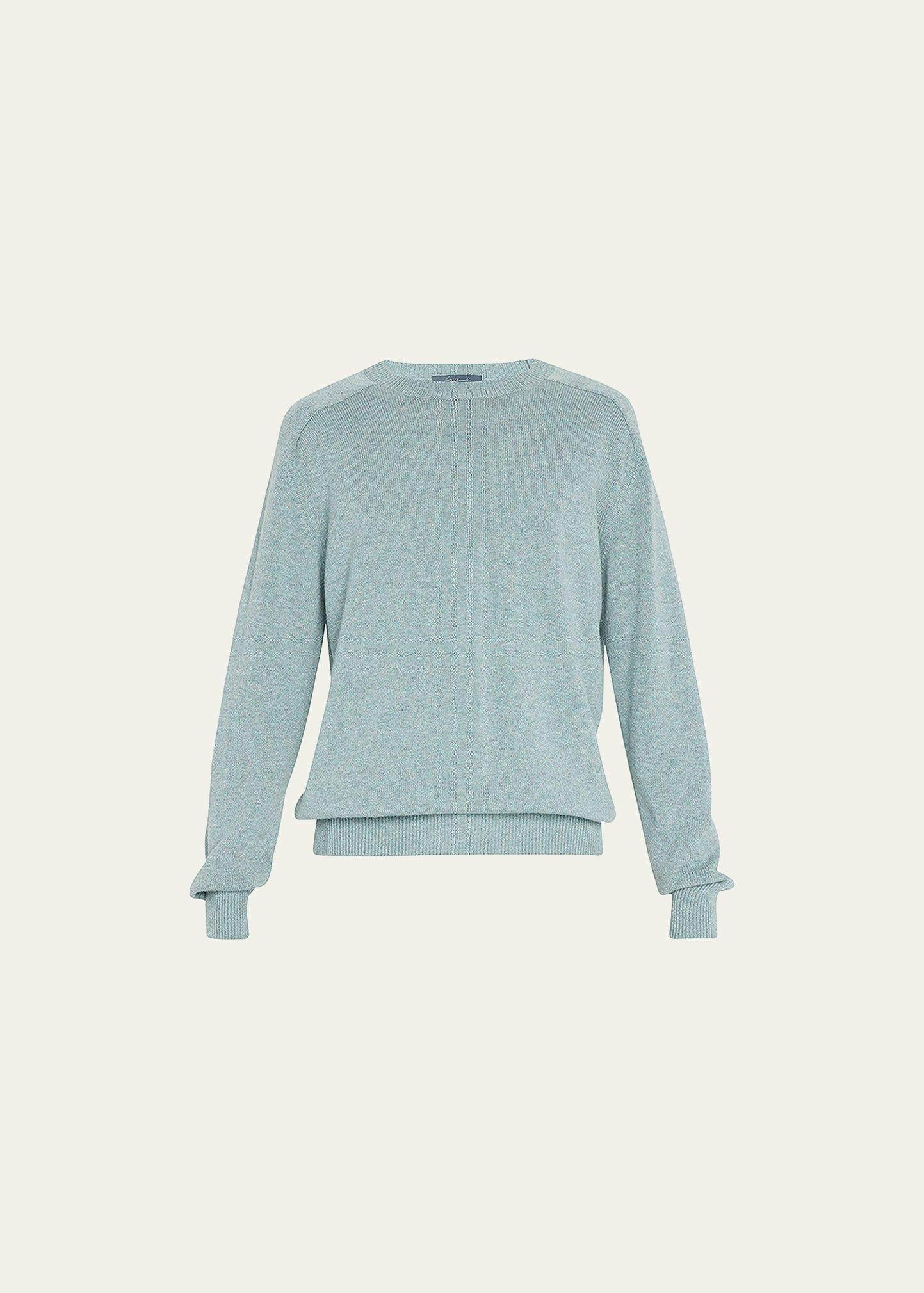 Mens Cashmere Crewneck Sweater Product Image