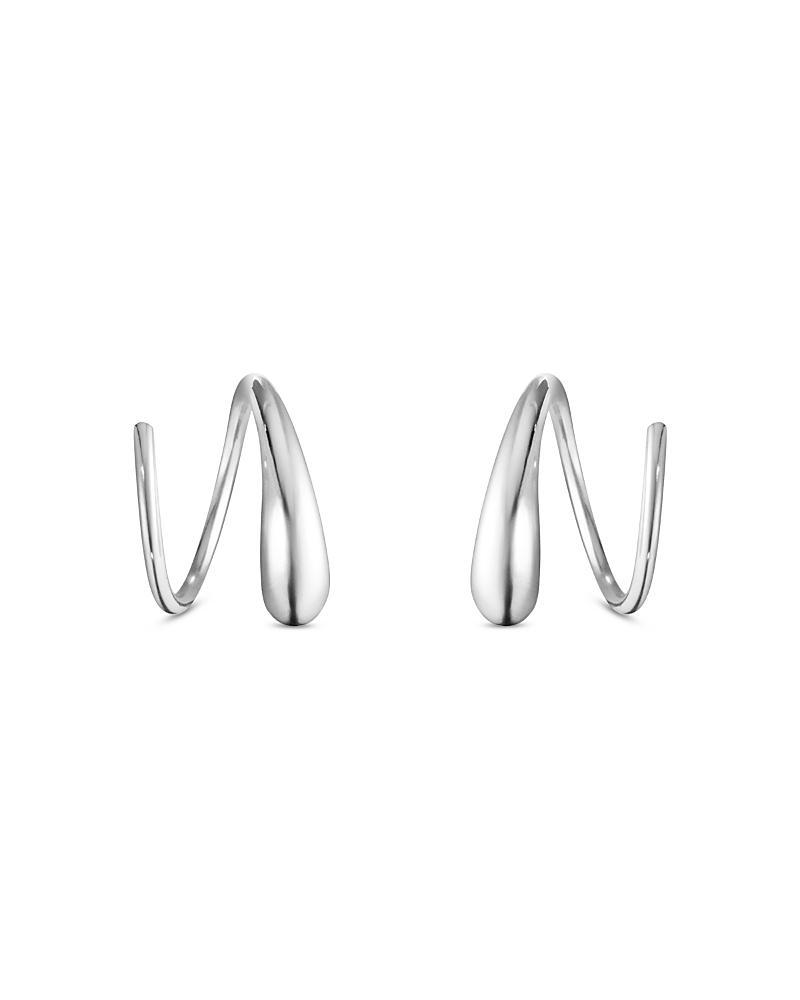 Georg Jensen Sterling Silver Mercy Swirl Threader Earrings Product Image