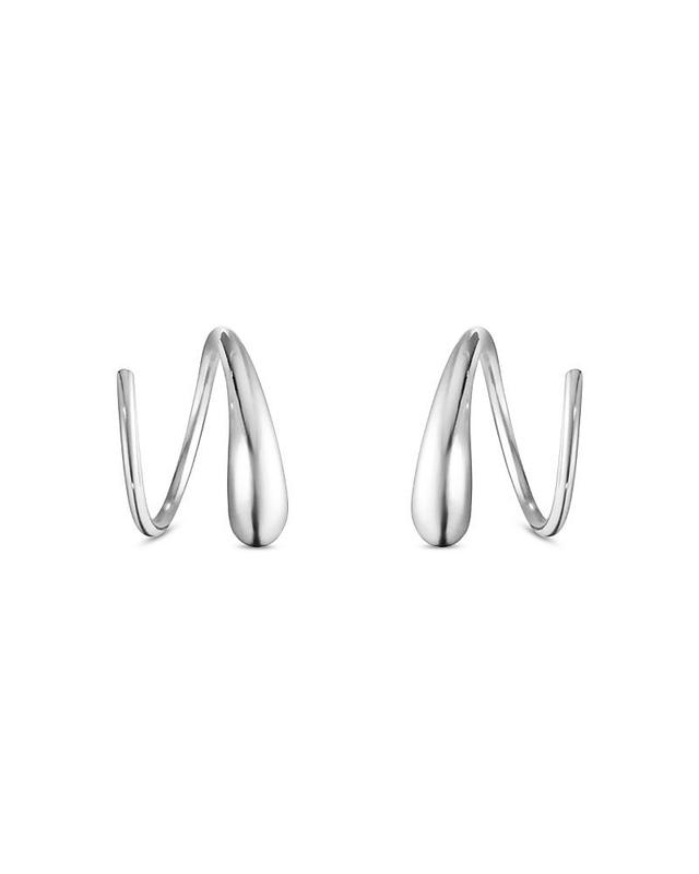 Georg Jensen Sterling Silver Mercy Swirl Threader Earrings Product Image